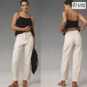 Anthropologie The Carson Utility Barrel Pant